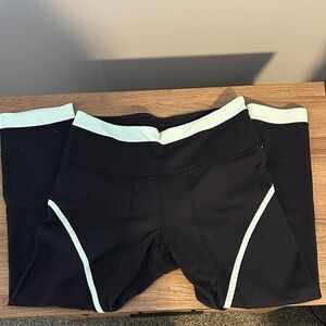 Lululemon Athletica Black and White Leggings